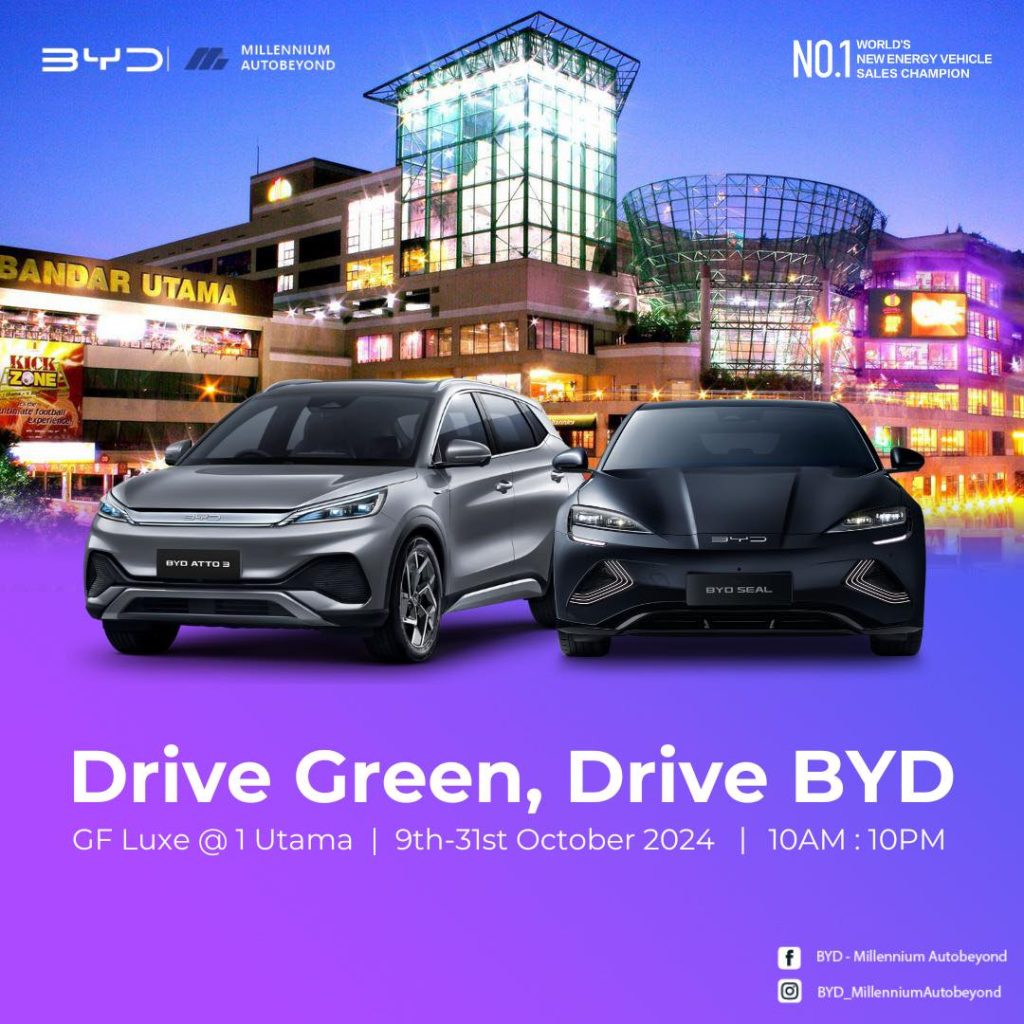 DRIVE GREEN, DRIVE BYD