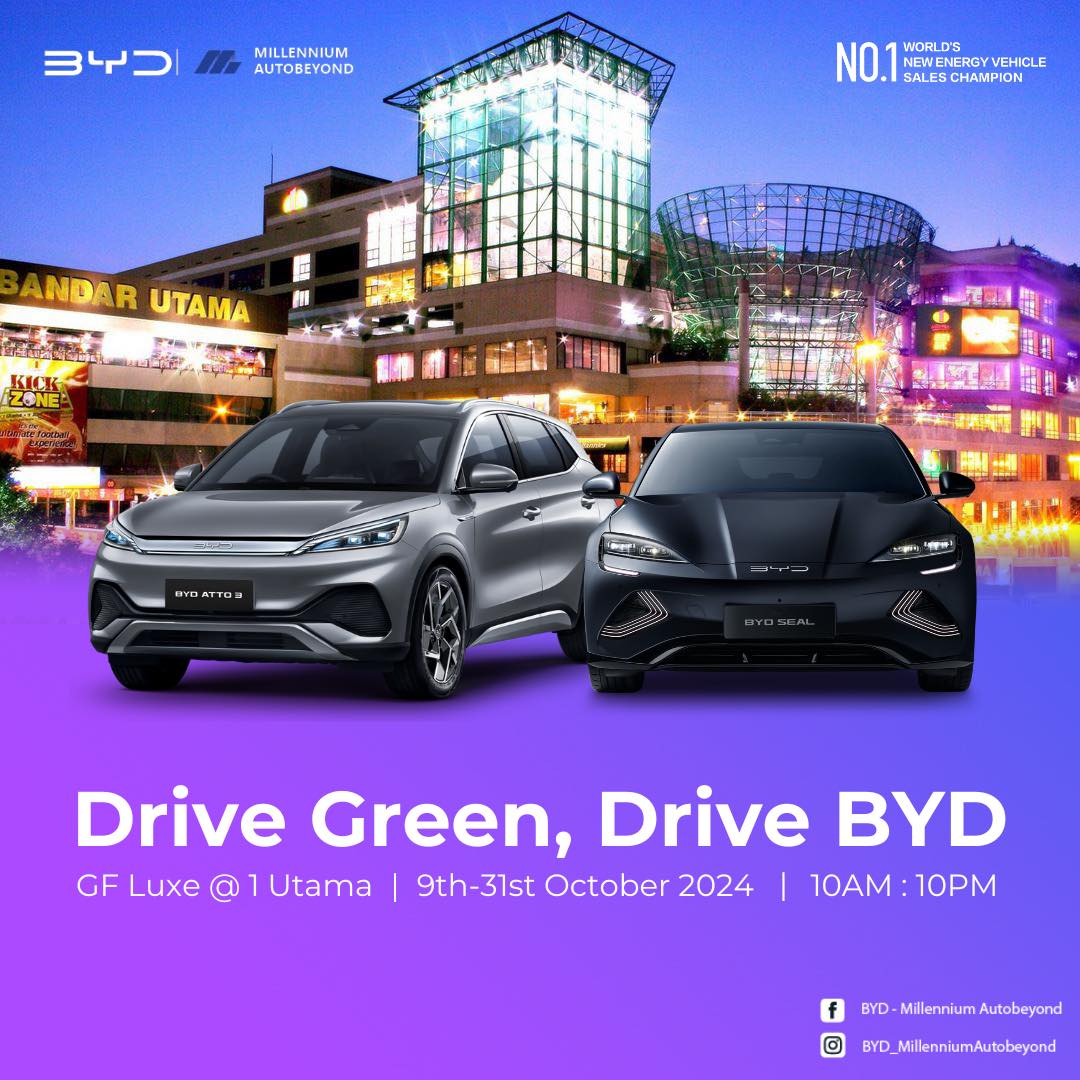 Read more about the article DRIVE GREEN, DRIVE BYD