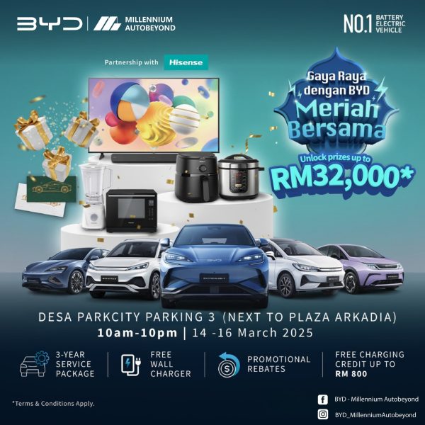 MERIAH BERSAMA BYD MILLENNIUM