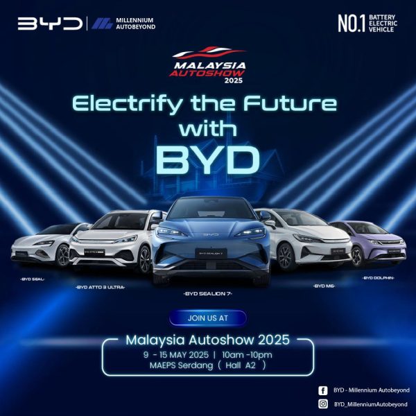 ELECTRIFY THE FUTURE BYD MILLENNIUM