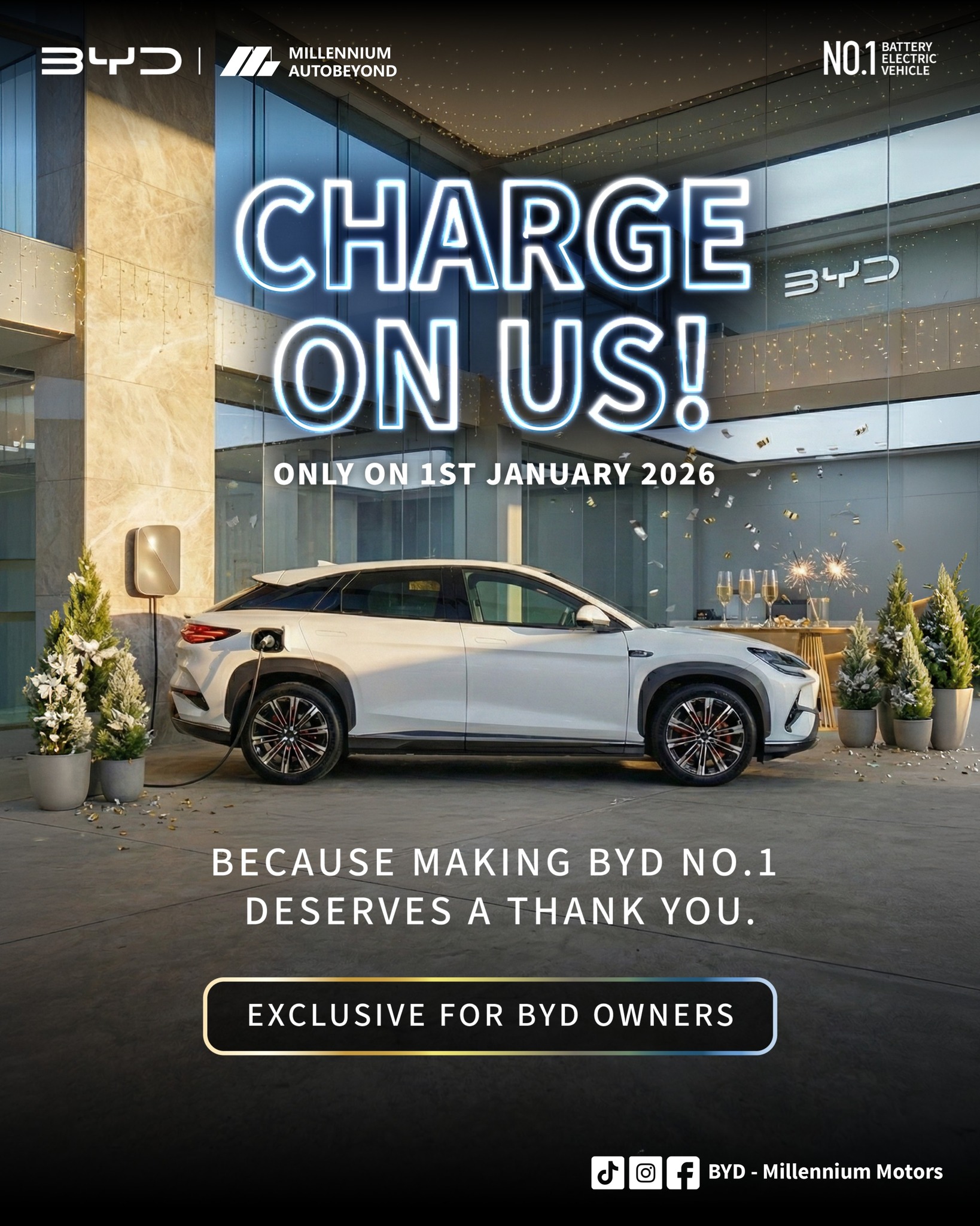 Read more about the article Charge On Us !